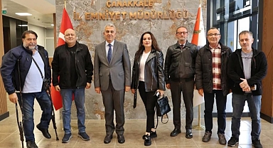 Gazetecilerden Emniyet Müdürü Dağıstanlı’ya Hayırlı Olsun Ziyareti