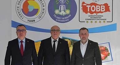 Kepez ve Ezine Belediye Başkanlarından ÇTB’ye Ziyaret