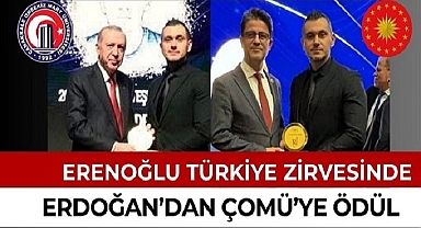 REKTÖR ERENOĞLU ÖNCÜLÜĞÜNDE ÇOMÜ BİLİMDE ZİRVEYİ PERÇİNLEDİ