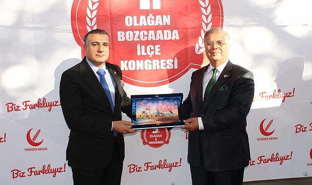 Yeniden Refah Partisi Bozcaada’da Miting Havasında Kongre Gerçekleştirdi