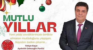 AYGİP' Li Kaya’dan 2025 İçin Birlik ve Huzur Çağrısı