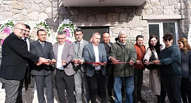 Ayvacık-Babakale Köyünde Yapımı Tamamlanan Yeni Sağlık Evi Açıldı 