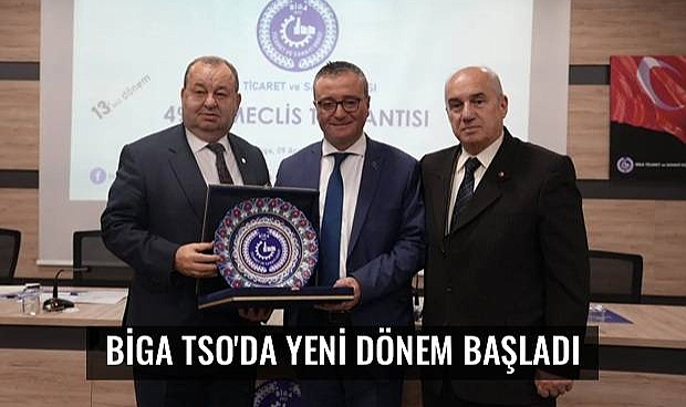 Başkan Şen, Biga TSO Meclisinde Projelerini Anlattı