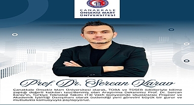 ÇOMÜ Araştırma Dekanı Prof. Dr. Sercan Karav’a Uluslararası Görev