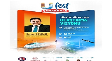 ÇOMÜ, UFest 2025 ile Çanakkale’nin Ulaşım Vizyonuna Işık Tutuyor