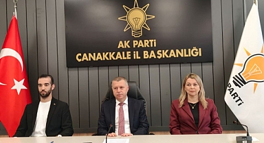 AK Parti Çanakkale İl Başkanı Kuzu, ''AK Parti Üye Sayısında Türkiye Birincisi''