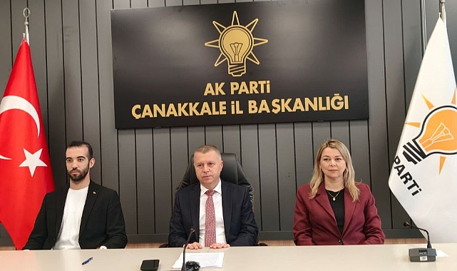 AK Parti Çanakkale İl Başkanı Kuzu, ''AK Parti Üye Sayısında Türkiye Birincisi''