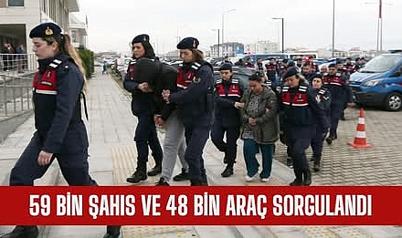 Çanakkale’de Jandarmadan Bir Haftada Büyük Asayiş Operasyonu