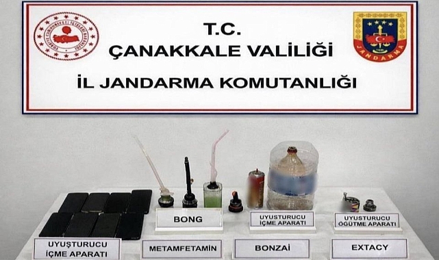Çanakkale'de Uyuşturucuya Darbe,15 Operasyonda Çok Sayıda Madde ve Silah Ele Geçirildi