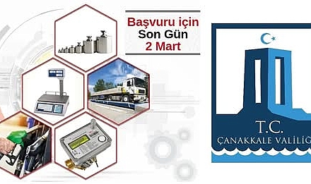 Çanakkale Valiliği’nden Ölçü ve Tartı Aletleri İçin Uyarı: Son Gün 2 Mart 2026