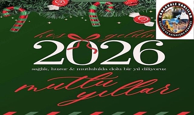 Çanakkale Vanlılar Kültür ve Dayanışma Derneği’nden 2026 Yılına Anlamlı Mesaj