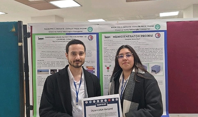 ÇOMÜ Öğrencilerinden İnovatif Başarıda, Türkiye Üçüncülüğü