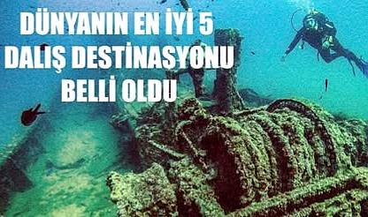 Gelibolu Tarihi Sualtı Parkı, Türkiye’yi Dünyanın En İyi Batık Dalış Merkezleri Arasına Taşıdı