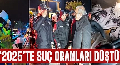 Vali Toraman’dan Güvenlik Raporu, Suçta Düşüş Sürüyor