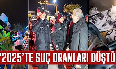Vali Toraman’dan Güvenlik Raporu, Suçta Düşüş Sürüyor