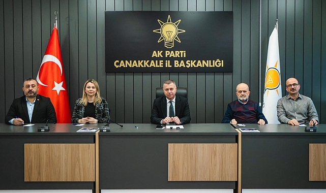 AK Parti İl Başkanı Kuzu'dan Çanakkale'ye 300 Milyon TL'lik Yatırım Müjdesi