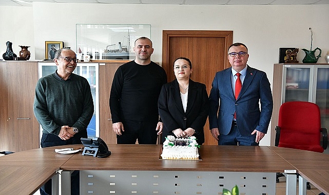 Başkan Birol Arslan'dan Hilal Meriç Gür'e Duygulandıran Karşılama