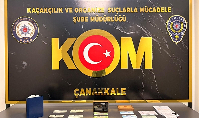 Biga’da tefecilik operasyonu: 2 tutuklama