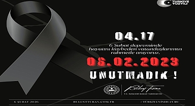 Bülent Turan, ''6 Şubat'ın Acısı ve Dayanışma Ruhu Unutulmadı''