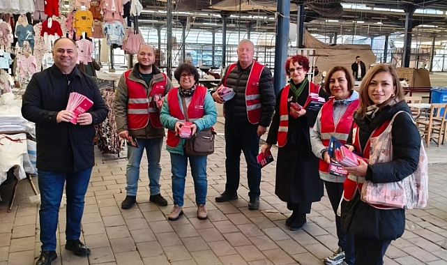 CHP Merkez İlçe Başkanı Ergun Pazarda Esnafı Dinledi