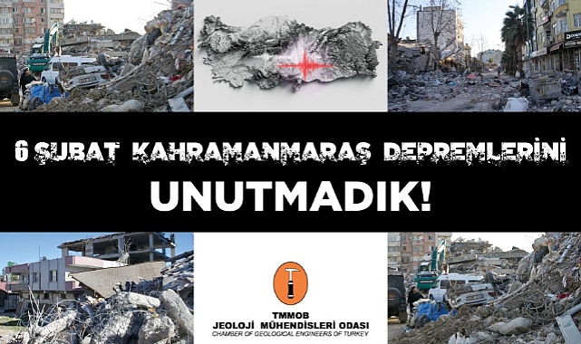 TMMOB Jeoloji Mühendisleri Odası, '' Vatandaş Afete Değil İhmale Yeniliyor''