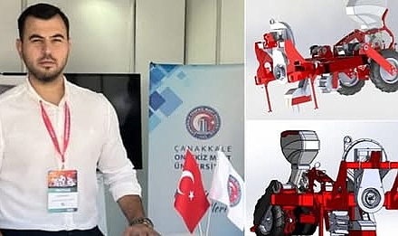 TOPRAĞI KORUYAN MAKİNE ÇOMÜ'DEN ÇIKTI!