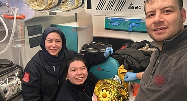 Ambulansta Mucize Doğum: Ayvacık'ta Sağlık Ekiplerinden Örnek Müdahale