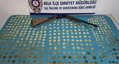 Biga’da Sahte Altın Operasyonu: 438 Parça Ele Geçirildi