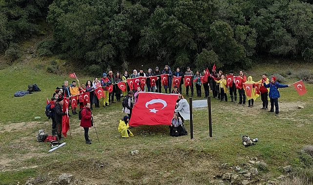Bigalı Gruplardan Tarihe Vefa Yürüyüşü