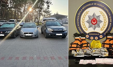 Çanakkale’de Göçmen Kaçakçılığı Operasyonunda, 4 Organizatör Tutuklandı