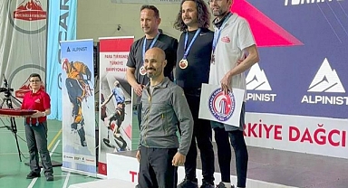 ÇOMÜ’lü Milli Sporcu İsa Akten’den Tarihi Başarı: Para Tırmanışta İlk Madalya