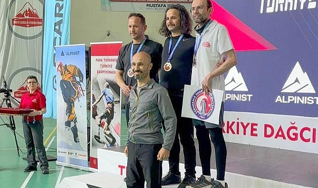 ÇOMÜ’lü Milli Sporcu İsa Akten’den Tarihi Başarı: Para Tırmanışta İlk Madalya