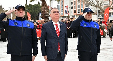 Kepez Beldesinde 18 Mart Şehitler İçin Anlamlı Törende, Şehitler Minnetle Anıldı