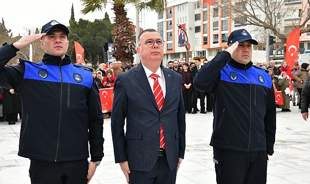 Kepez Beldesinde 18 Mart Şehitler İçin Anlamlı Törende, Şehitler Minnetle Anıldı