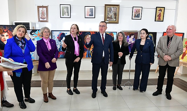 Kepez’de Kadın Emeğini Kutlayan “Kadın Varsa Emek Var” Sergisi Açıldı