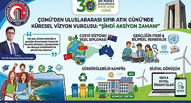 Rektör Erenoğlu'ndan Uluslararası Sıfır Atık Günü'nde Küresel Vizyon Vurgusu: "Şimdi Aksiyon Zamanı"