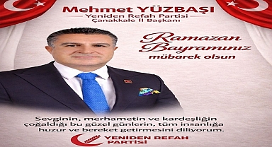 Yüzbaşı “Ramazan Bayramı, Barış ve Kardeşliğe Vesile Olsun”
