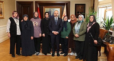 Bakan Yardımcısı Bülent Turan, Şevketiyeli Kadın Heyetini Ağırladı
