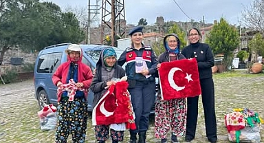 Jandarma Ayvacık İlçesinde, Şiddetle Mücadele İçin Sahaya İndi