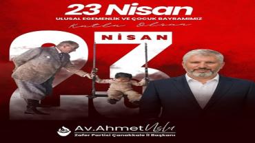 Ahmet Uslu “Egemenliğin Gücü, Çocukların Geleceğiyle Taçlanıyor”