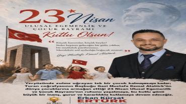 AK Partili Ertürk, ''23 Nisan 1920, tarihimizde önemli bir dönüm noktasıdır''