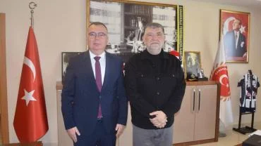 Başkan Birol Arslan’dan Halil Ertuğrul’a Anlamlı Hayırlı Olsun Ziyareti