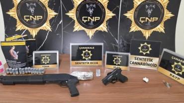 Çanakkale’de Bir Haftalık Denetim Bilançosu: Uyuşturucu ve Silah Ele Geçirildi, Çok Sayıda Şüpheliye İşlem