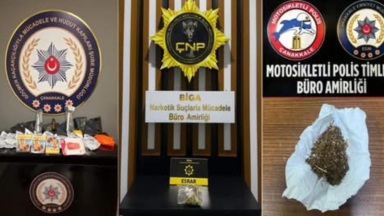 Çanakkale’de Huzur Uygulamaları: 8 Binden Fazla Kişi Sorgulandı, 35 Aranan Şahıs Yakalandı