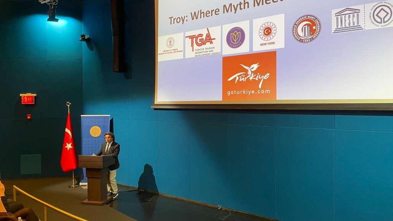 ÇOMÜ’den New York’ta Troya Çıkarması: Mitolojiden Bilime Uzanan Küresel Tanıtım