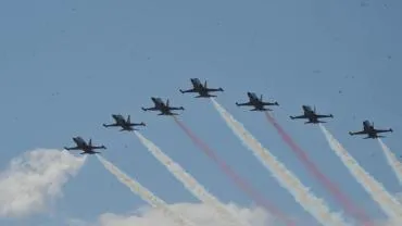 Türk Yıldızları’ndan Çanakkale Semalarında Nefes Kesen 23 Nisan Gösterisi