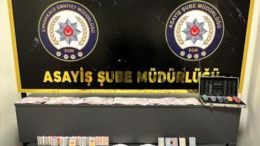 Çanakkale'de 1 Haftada 9 Bin Kişi Sorgulandı, Uyuşturucu ve Kumar Operasyonlarıyla Çok Sayıda Gözaltı