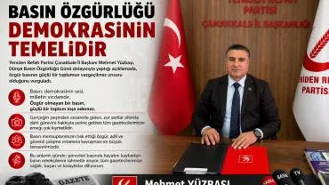 Yüzbaşı, Basın Özgürlüğü Demokrasinin Temelidir