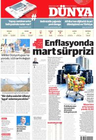 Dünya Gazetesi Gazete Manşeti