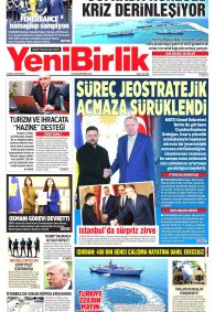 Yeni Birlik Gazetesi Gazete Manşeti